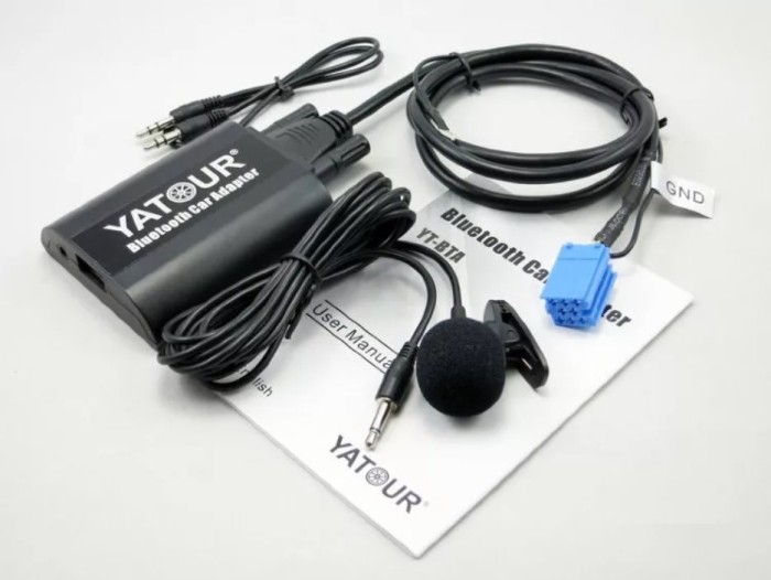 Адаптер Yatour YT-BTA VW8 для магнитол Volkswagen / Audi / Skoda 8-pin