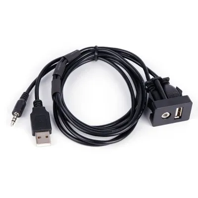 Розетка-удлинитель USB/AUX CU-4