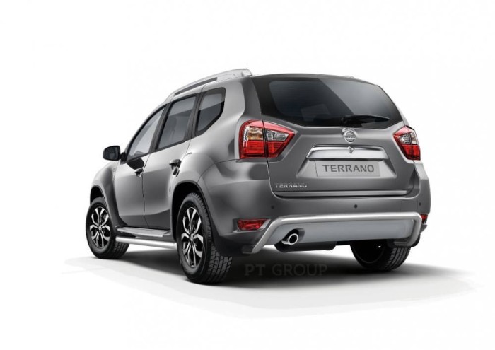 Защита заднего бампера 51мм (НПС) RENAULT Duster 2012-/ NISSAN Terrano 2014-