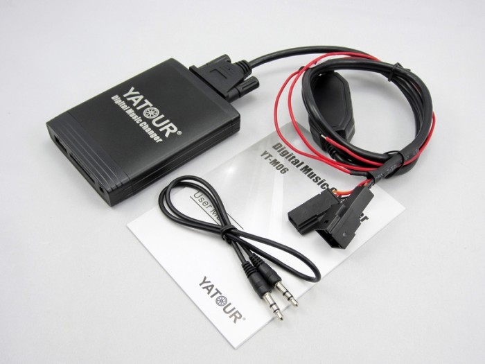 Адаптер Yatour YT-M06 BM4 для магнитол BMW 3+6 pin