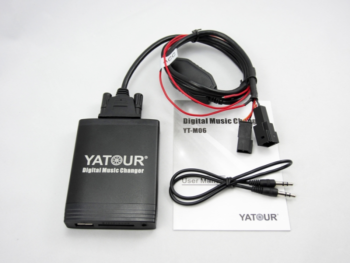Адаптер Yatour YT-M06 BM4 для магнитол BMW 3+6 pin