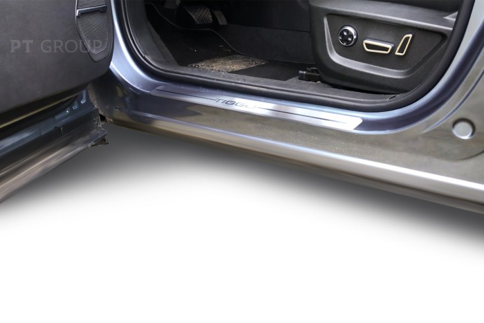 Накладки в проем дверей (4 шт) (НПС) Chery Tiggo 7 Pro 2021-