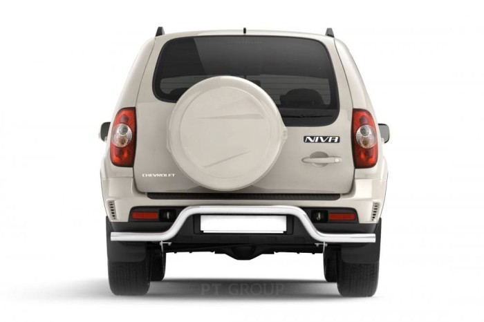 Защита заднего бампера 51мм "Волна" (НПС) CHEVROLET Niva 2009-2020/ LADA Niva 2020-