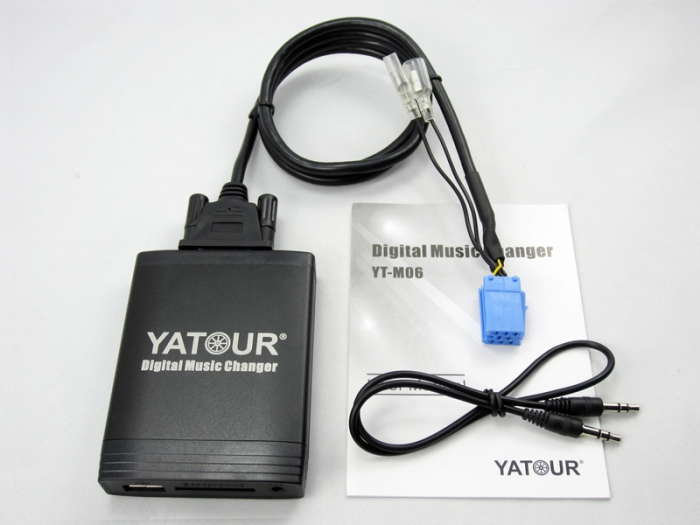 Адаптер Yatour YT-M06 FA для магнитол Fiat / Alfa Romeo/Blaupunkt / Chevrolet Lacetti
