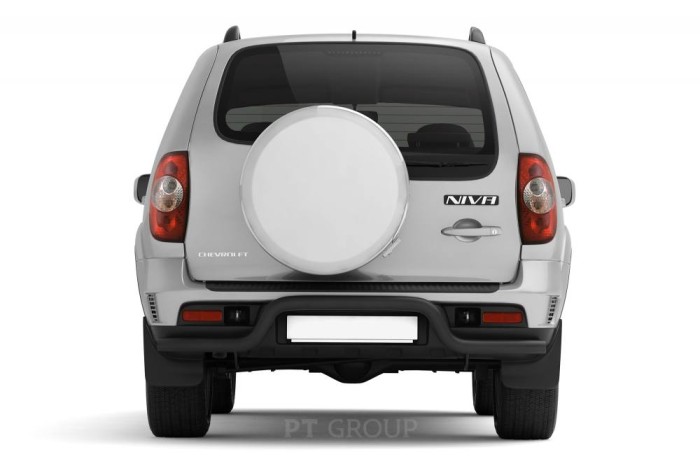 Защита заднего бампера 63мм "Волна" (ППК) CHEVROLET Niva 2009-2020/ LADA Niva 2020-