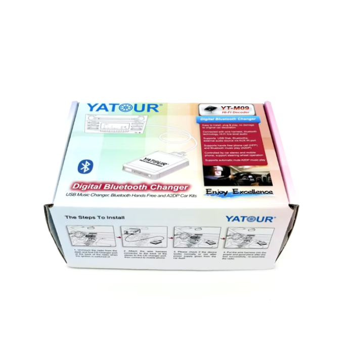 Адаптер Yatour YT-M09 Toy2 6+6 для магнитол Toyota / Lexus