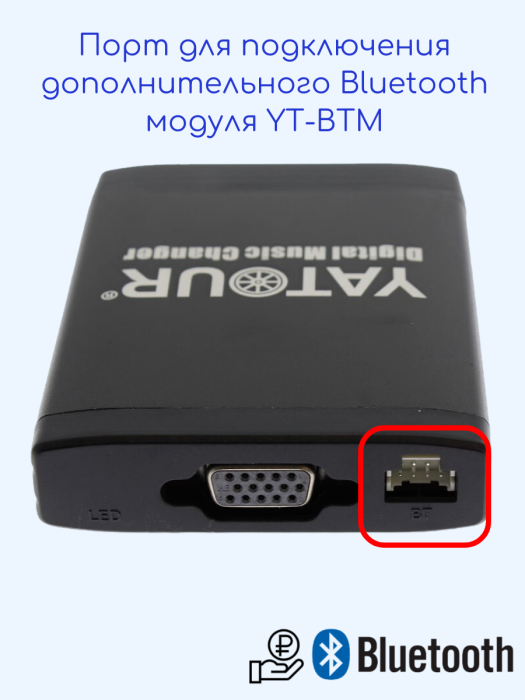 Адаптер Yatour YT-M06 MAZ1 для магнитол Mazda