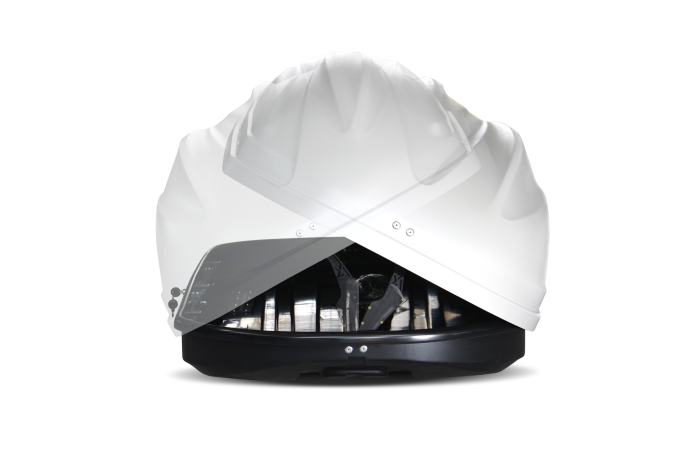 Бокс-багажник на крышу Аэродинамический "Turino Sport" ДВУСТОРОННЕЕ открывание   510л