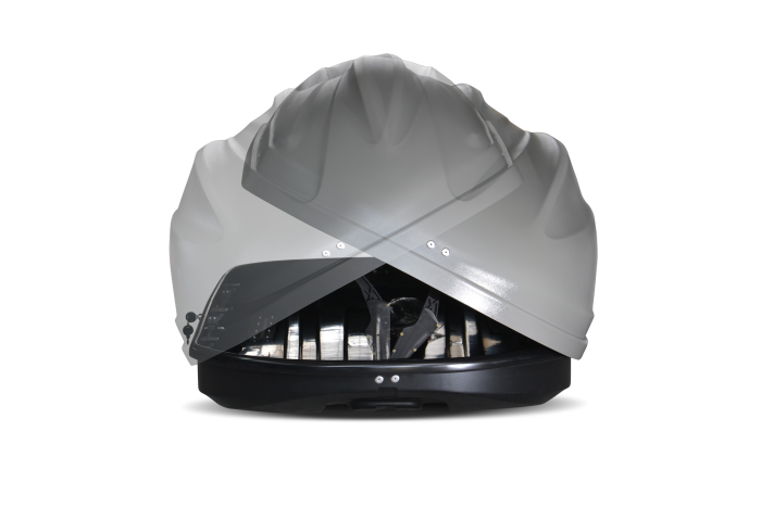 Бокс-багажник на крышу Аэродинамический "Turino Sport" ДВУСТОРОННЕЕ открывание   510л