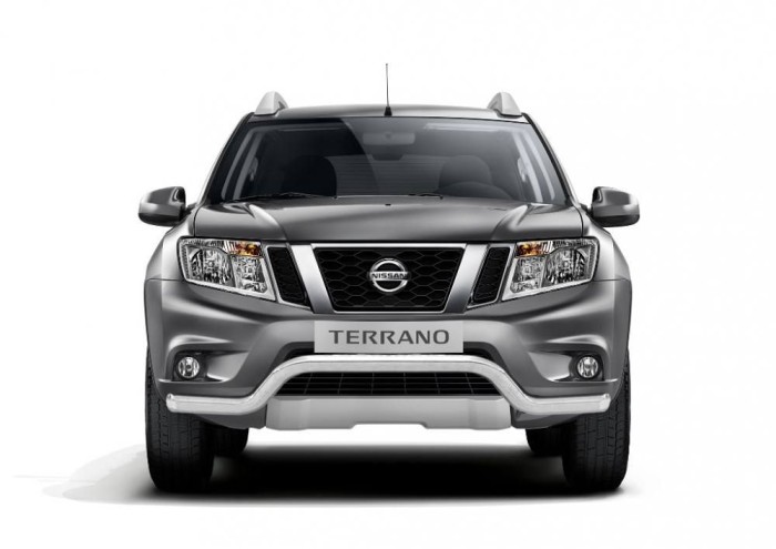 Защита переднего бампера 63мм "Волна" (НПС) NISSAN Terrano 2014-