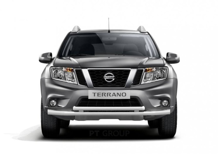 Защита переднего бампера двойная 63/51мм (НПС) RENAULT Duster 2016-20/ NISSAN Terrano 2014-