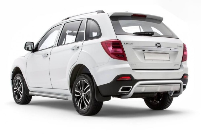 Защита заднего бампера 51мм "Волна" (НПС) LIFAN X60 2017-