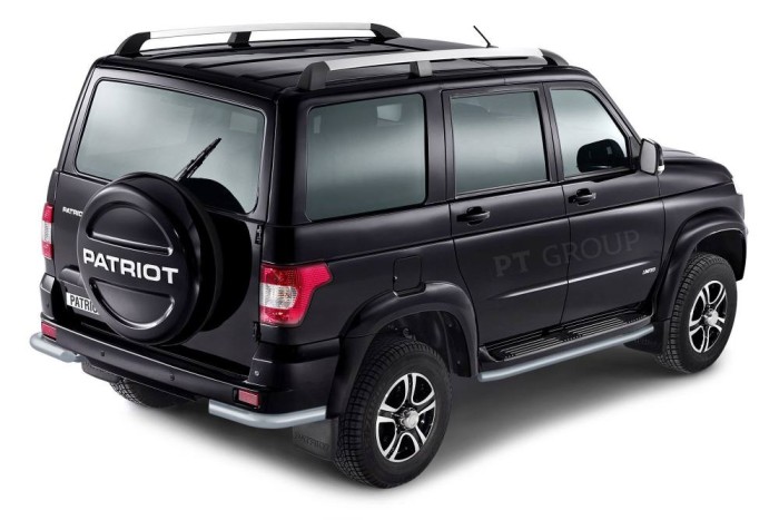 Защита порогов окантовка 51мм ИСКРА (ППК) UAZ Patriot 2014-