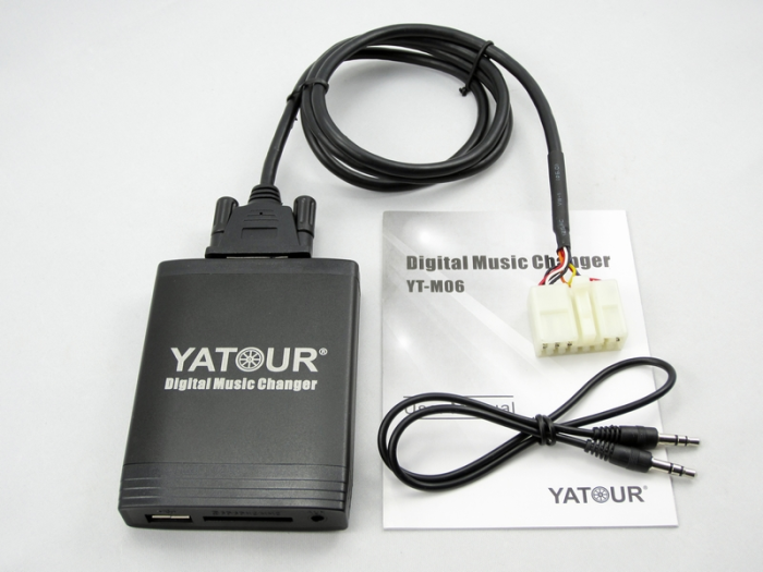 Адаптер Yatour YT-M06 TOY1 5+7 для магнитол Toyota / Lexus