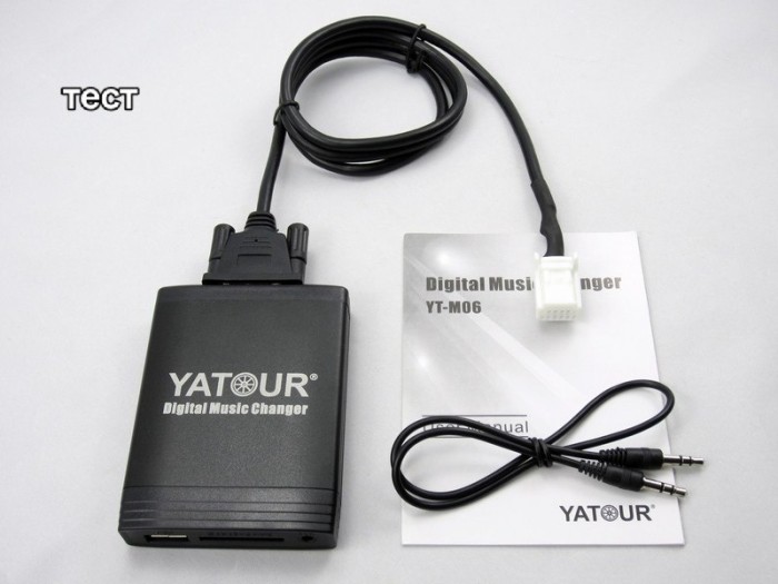 Адаптер Yatour YT-M06 TOY2 6+6 для магнитол Toyota / Lexus
