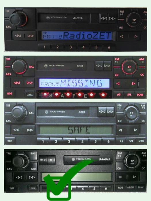 Адаптер Yatour YT-M06 VW8 для магнитол Volkswagen / Audi / Skoda 8-pin