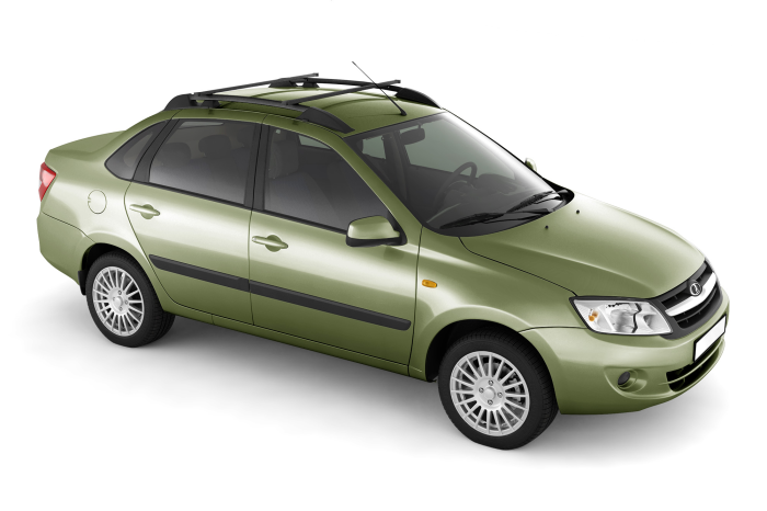 Рейлинги с поперечинами "Усиленные" LADA GRANTA Седан 2011, KALINA Седан 2004-2013