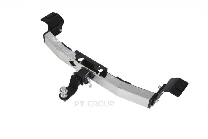 ТСУ /съемный квадрат/ с НЕРЖ накладкой TOYOTA LC PRADO 150 2009-/ LC Prado 120 2002-09/ LEXUS GX 460 2010-2013