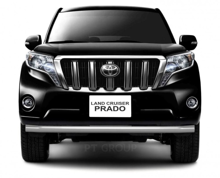 Защита переднего бампера одинарная 63мм (НПС) TOYOTA LAND CRUISER PRADO 150 2013-2016
