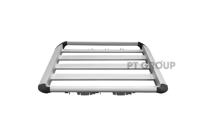 Багажник-корзина алюминиевая с прямым бортом универсальная 1290х990 мм на крышу автомобиля