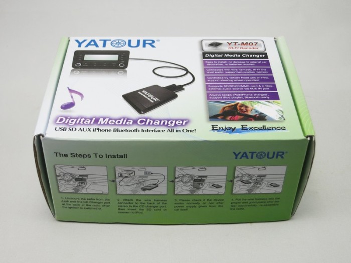 Адаптер Yatour YT-M07 RD3 для магнитол Peugeot / Citroen RD3