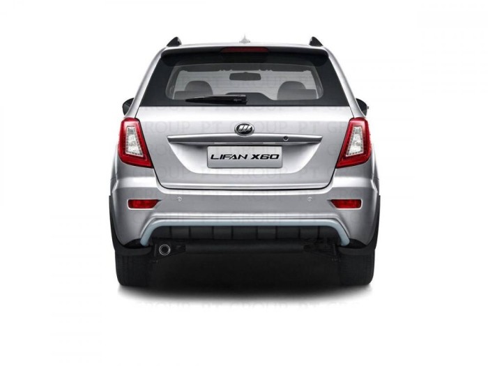 Защита заднего бампера 51мм ИСКРА (ППК) LIFAN X60 2012-2016