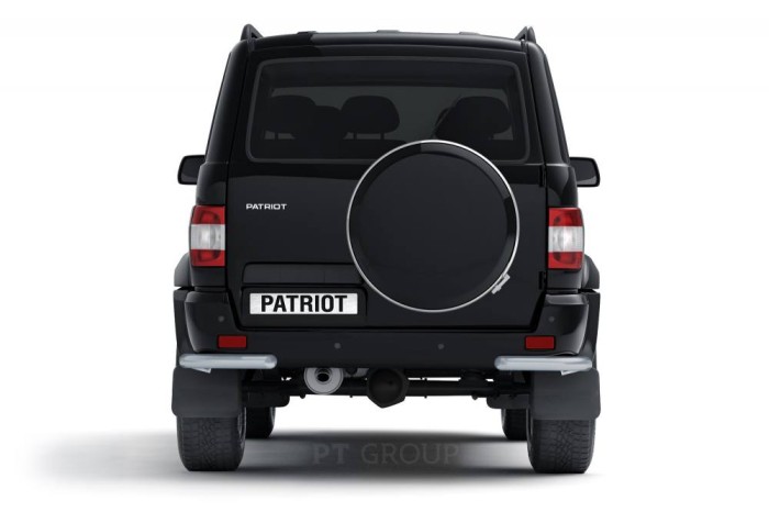 Защита заднего бампера угловая 63мм ИСКРА (ППК) UAZ Patriot 2014-
