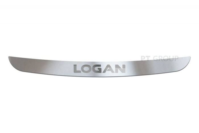 Накладка на задний бампер (НПС) RENAULT Logan 2014-