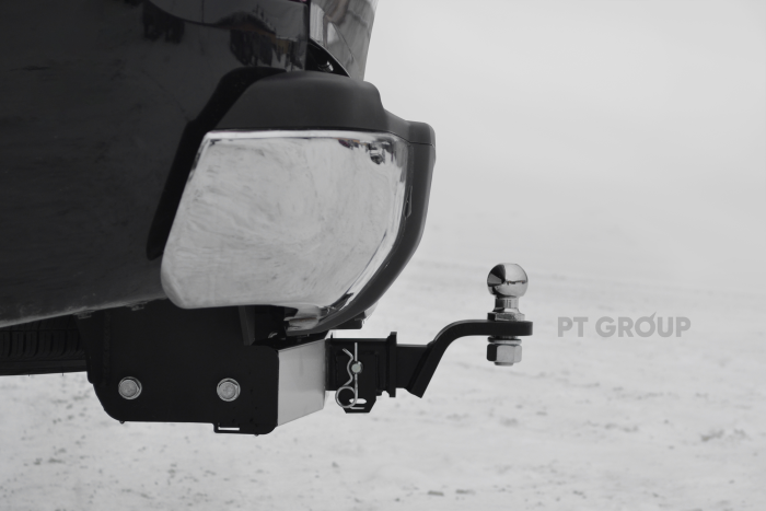 ТСУ/съемный квадрат/ с НЕРЖ накладкой Dongfeng DF6 2022-