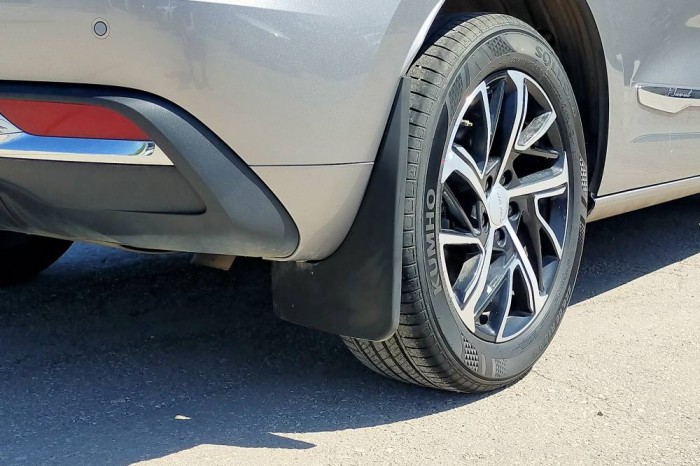 Брызговики ЗАДНИЕ увеличенные (2 шт) HAVAL Jolion 2021-