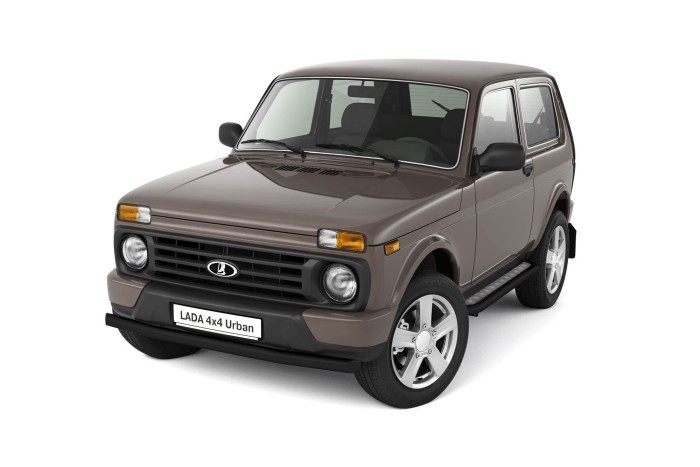 Защита переднего бампера одинарная 63мм (ППК) LADA "4х4 URBAN" 2015-