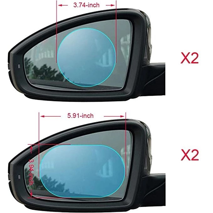 "Антидождь" Водоотталкивающая пленка на зеркало заднего вида