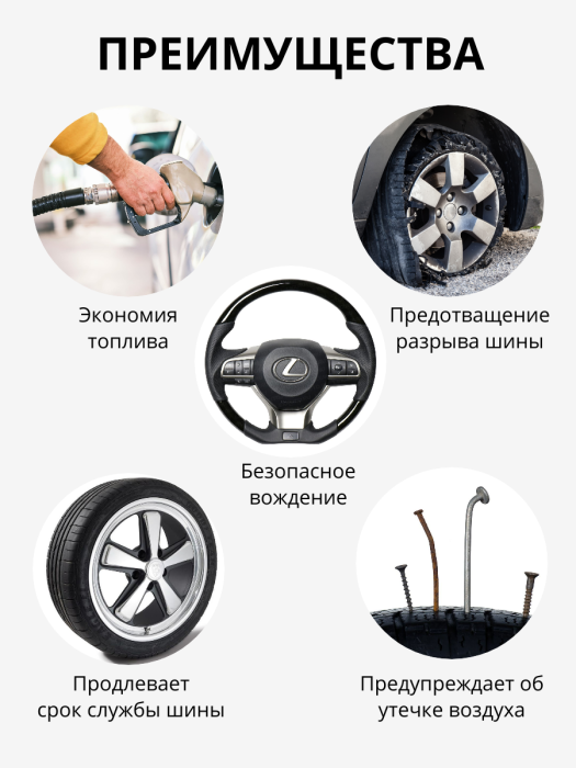 Cистема контроля давления в шинах Careud U912 для Toyota