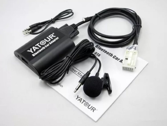 Адаптер Yatour YT-BTA VW12 для магнитол Volkswagen / Audi / Skoda 12-pin