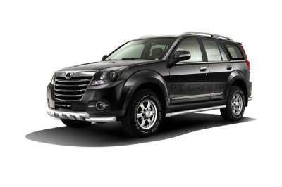 Защита переднего бампера двойная с зубьями 63/63мм (НПС) GREAT WALL Hover H3 2017-