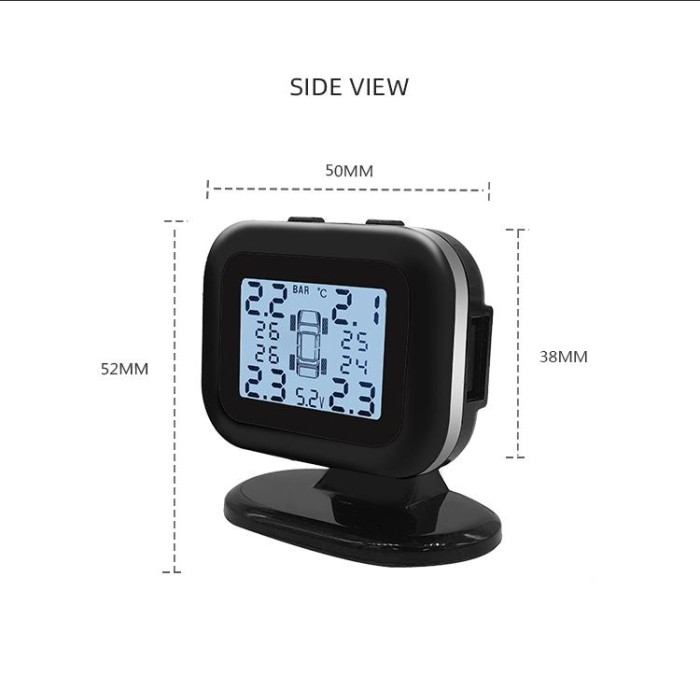 Riboton С-120 mini (внешние датчики)  Система контроля давления в шинах