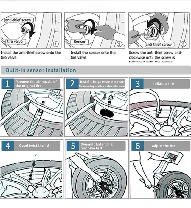 Riboton С-240 Система контроля давления в шинах