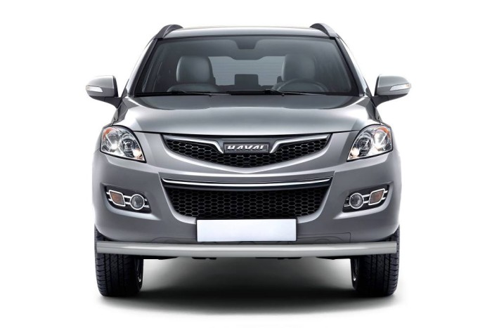 Защита переднего бампера одинарная 63мм ИСКРА (ППК) HAVAL H5 2020-
