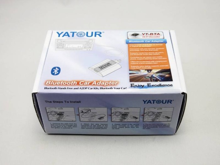 Адаптер Yatour YT-BTA Toy2 6+6 для магнитол Toyota / Lexus