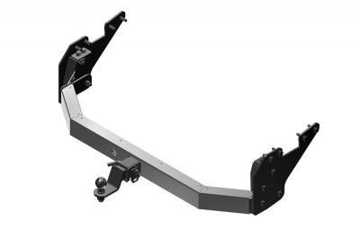 ТСУ /съемный квадрат/ с НЕРЖ накладкой TOYOTA Hilux 2015-